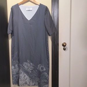 Art-A-Porter Short Sleeve Shift Dress